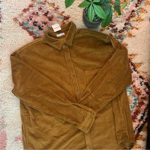 DONATING SOON- Free People X CP Shades Corduroy Shacket 🧡💛